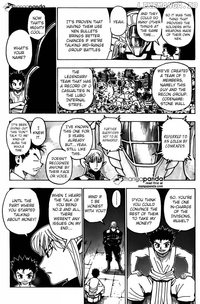 Hunter x Hunter, Chapter 347 image 13
